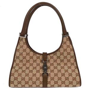 Gucci Beige GG Jackie Handbag 002-1067 002113 145573